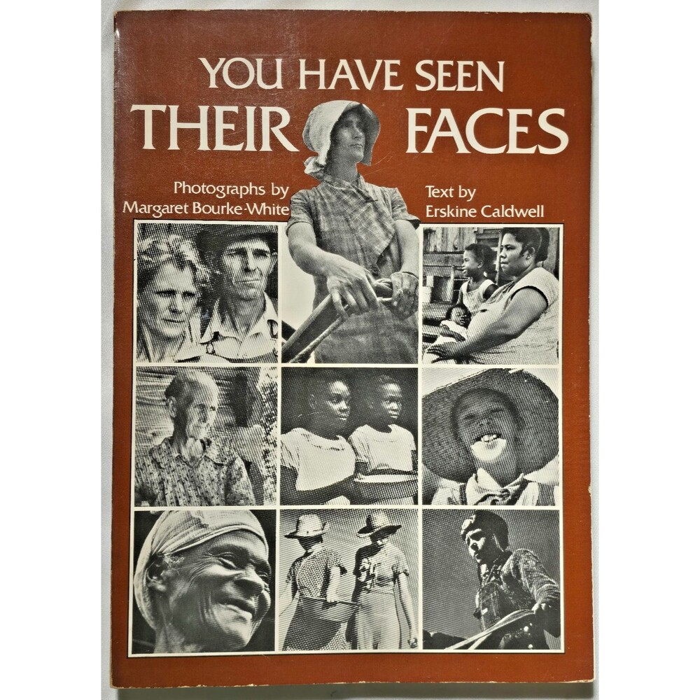 Signed 1975 You Have Seen Their Faces Erskine Caldwell Margaret Bourke White Sou
